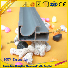 Kitchen Cabinet Handle Aluminum Profile for Color Glass